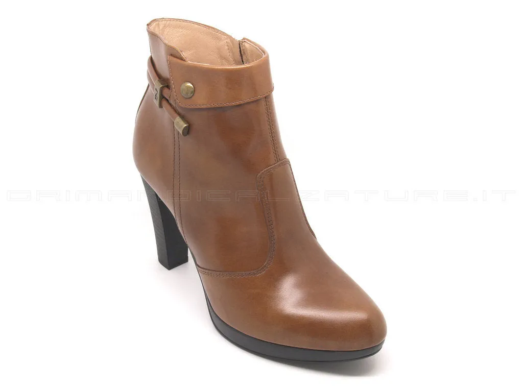 Nero Giardini tronchetti con zip