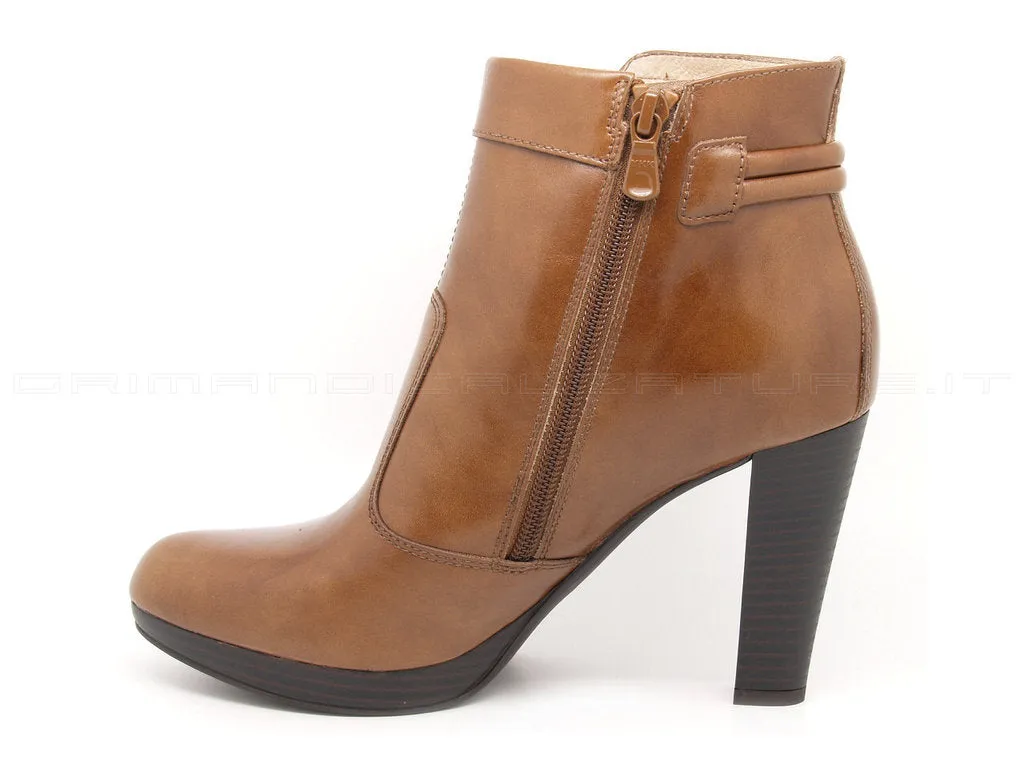 Nero Giardini tronchetti con zip