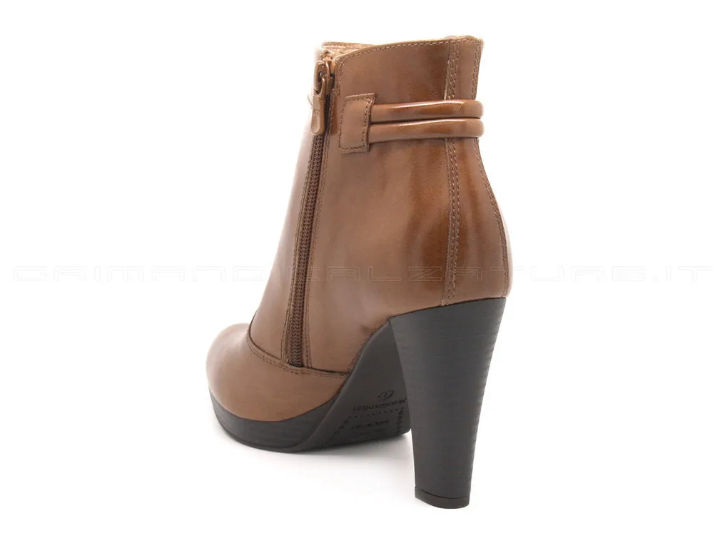 Nero Giardini tronchetti con zip