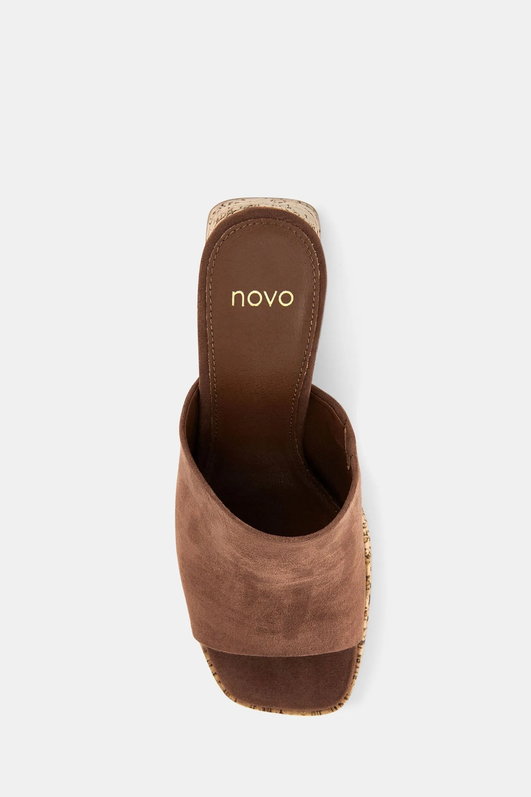 Novo - Futura - Sabot in sughero con tacco largo