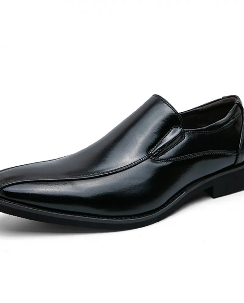 Nuovo marchio di lusso italiano Scarpe a punta Mocassini da uomo Scarpe da uomo casual Scarpe da lavoro in pelle Scarpe da uomo