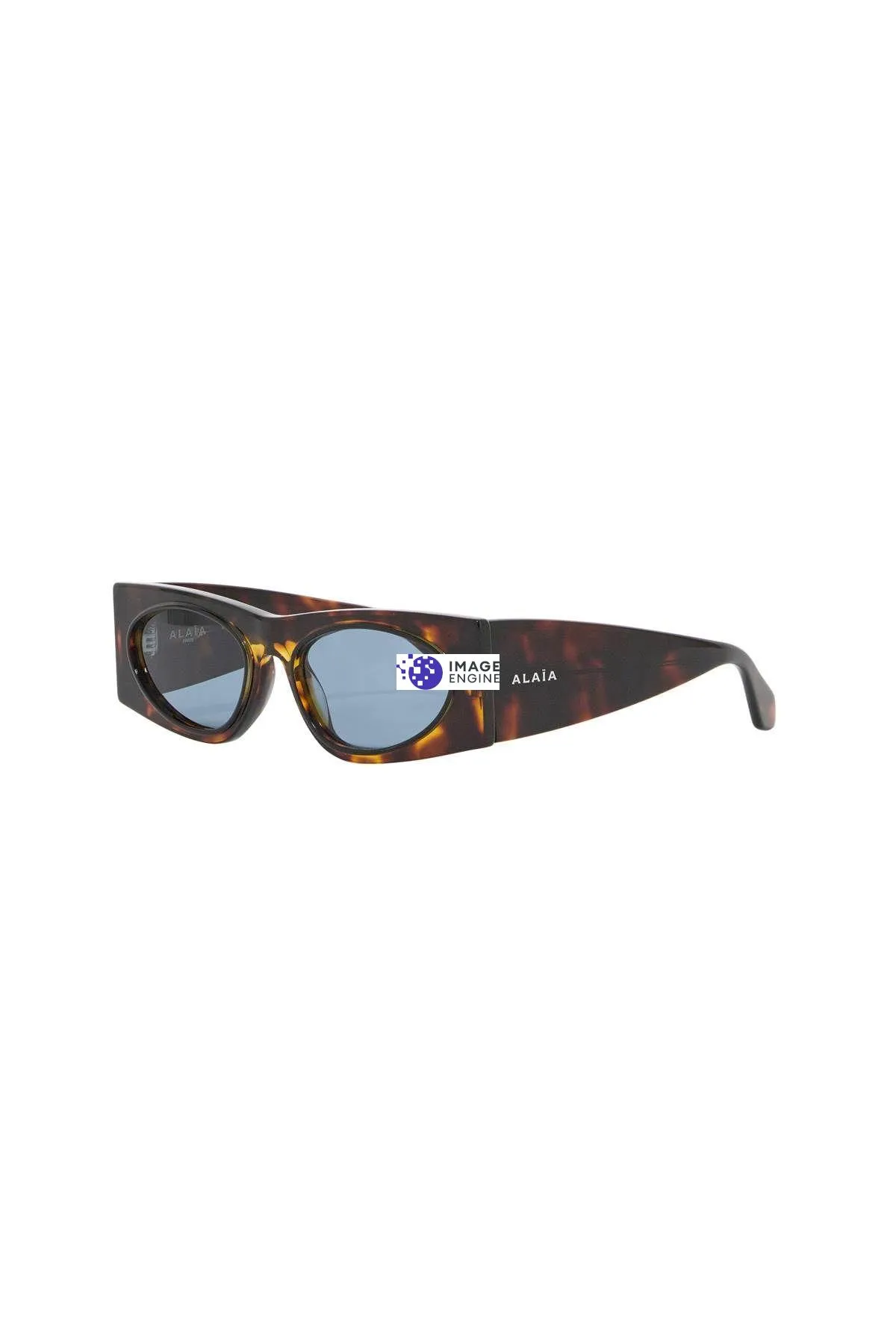 Occhiali da sole cat-eye tartarugati
