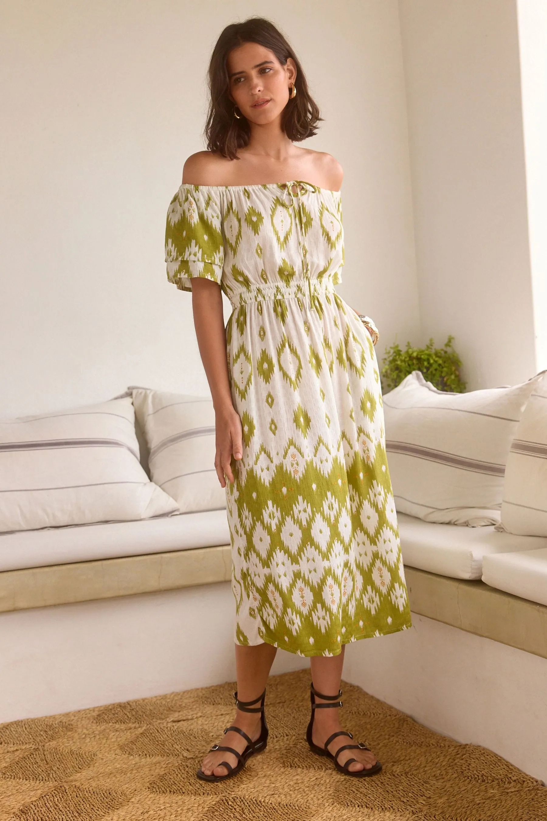 Off Shoulder Summer Vestito    