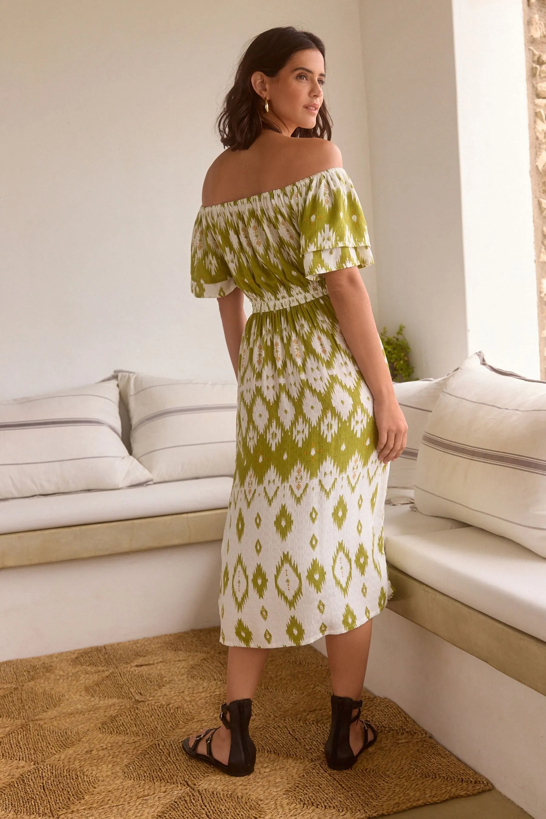 Off Shoulder Summer Vestito    