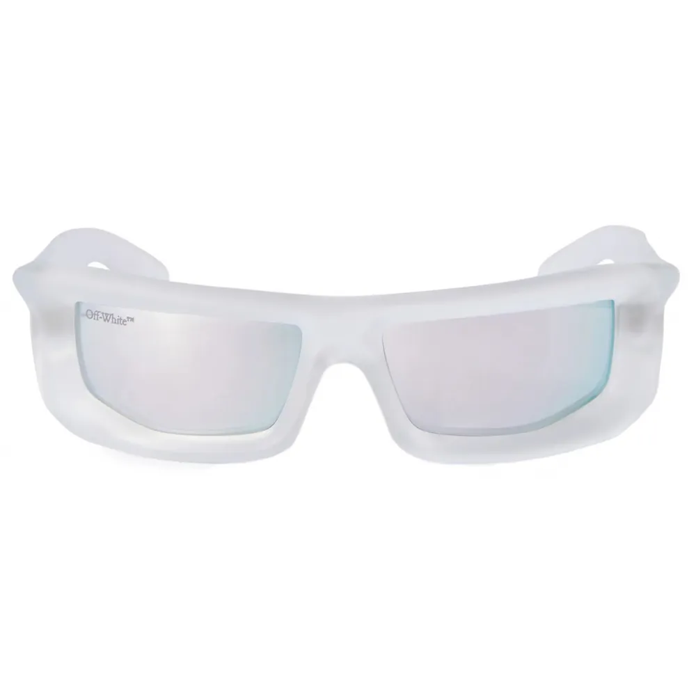 Off-White - Occhiali da Sole Volcanite - Bianco Trasparente - Luxury - Off-White Eyewear