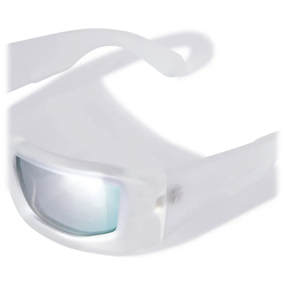 Off-White - Occhiali da Sole Volcanite - Bianco Trasparente - Luxury - Off-White Eyewear