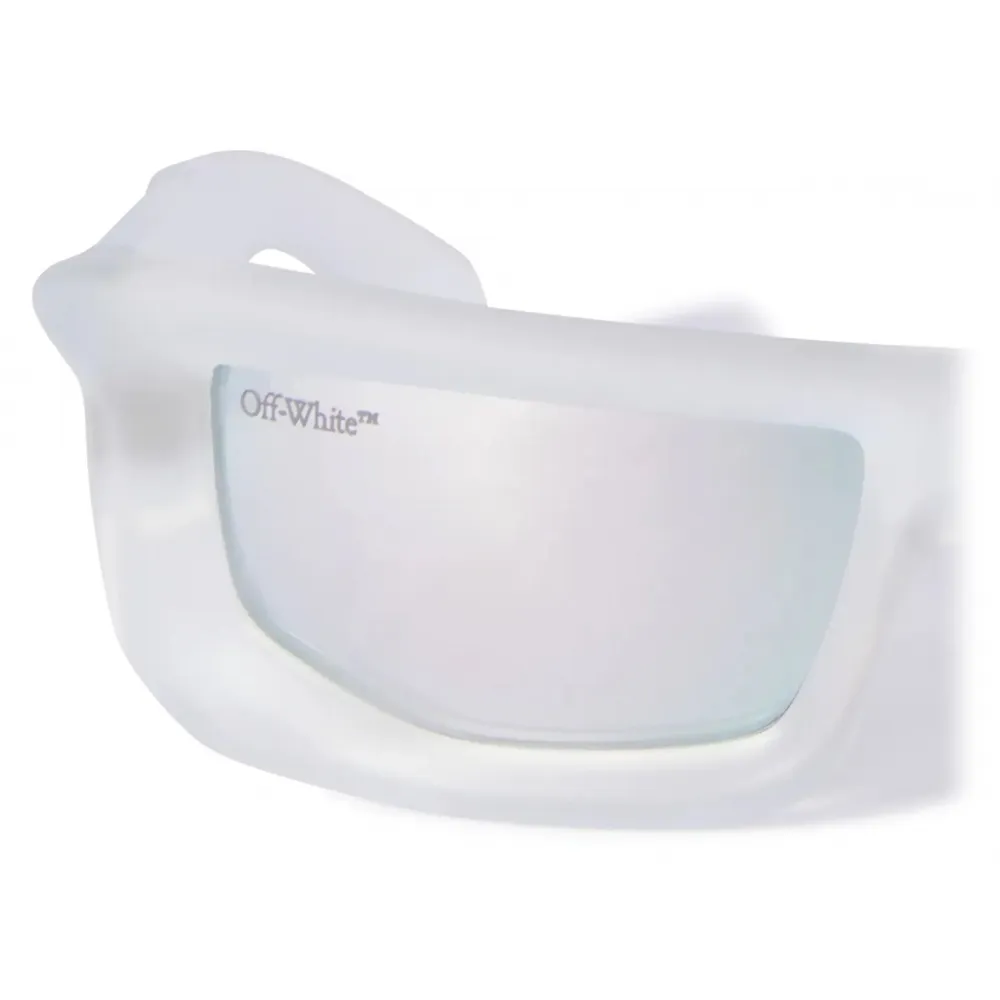 Off-White - Occhiali da Sole Volcanite - Bianco Trasparente - Luxury - Off-White Eyewear