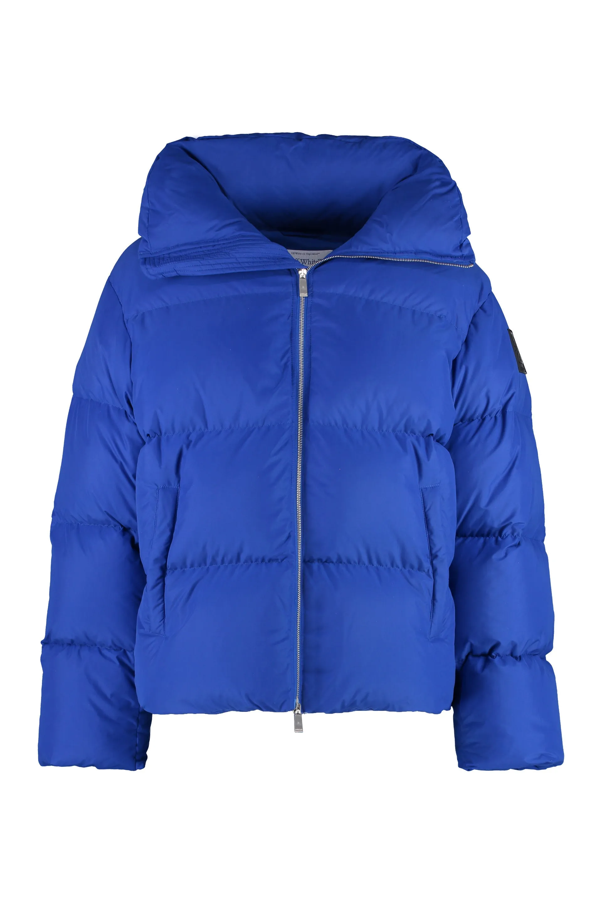 Off-White Piumino full-zip con cappuccio