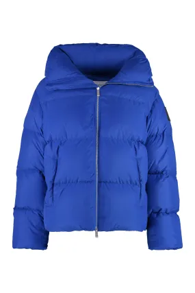 Off-White Piumino full-zip con cappuccio