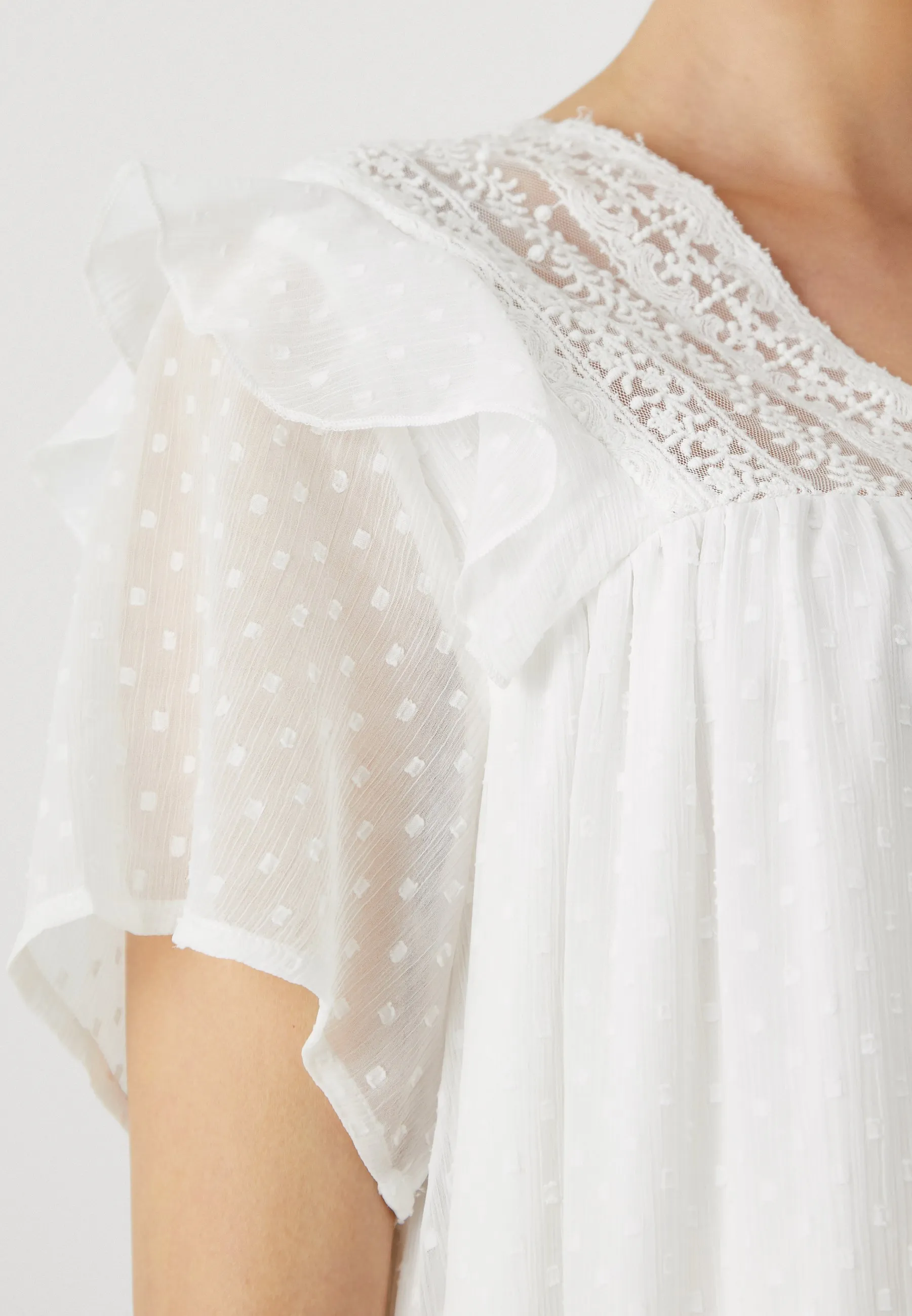 OLMFALLINE V NECK DRESS - Vestito estivo