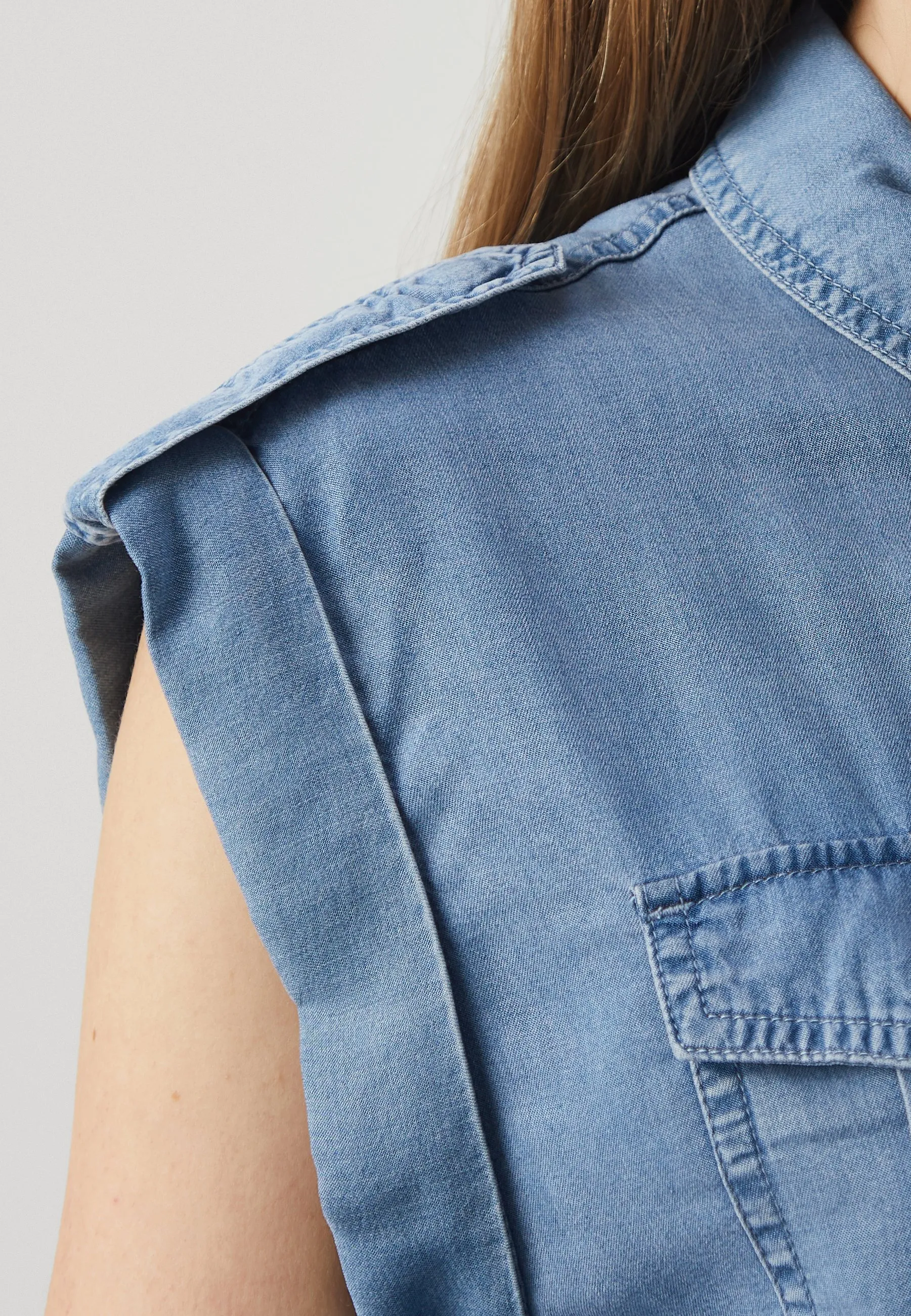 ONLFRANCO CARGO DRESS - Vestito di jeans