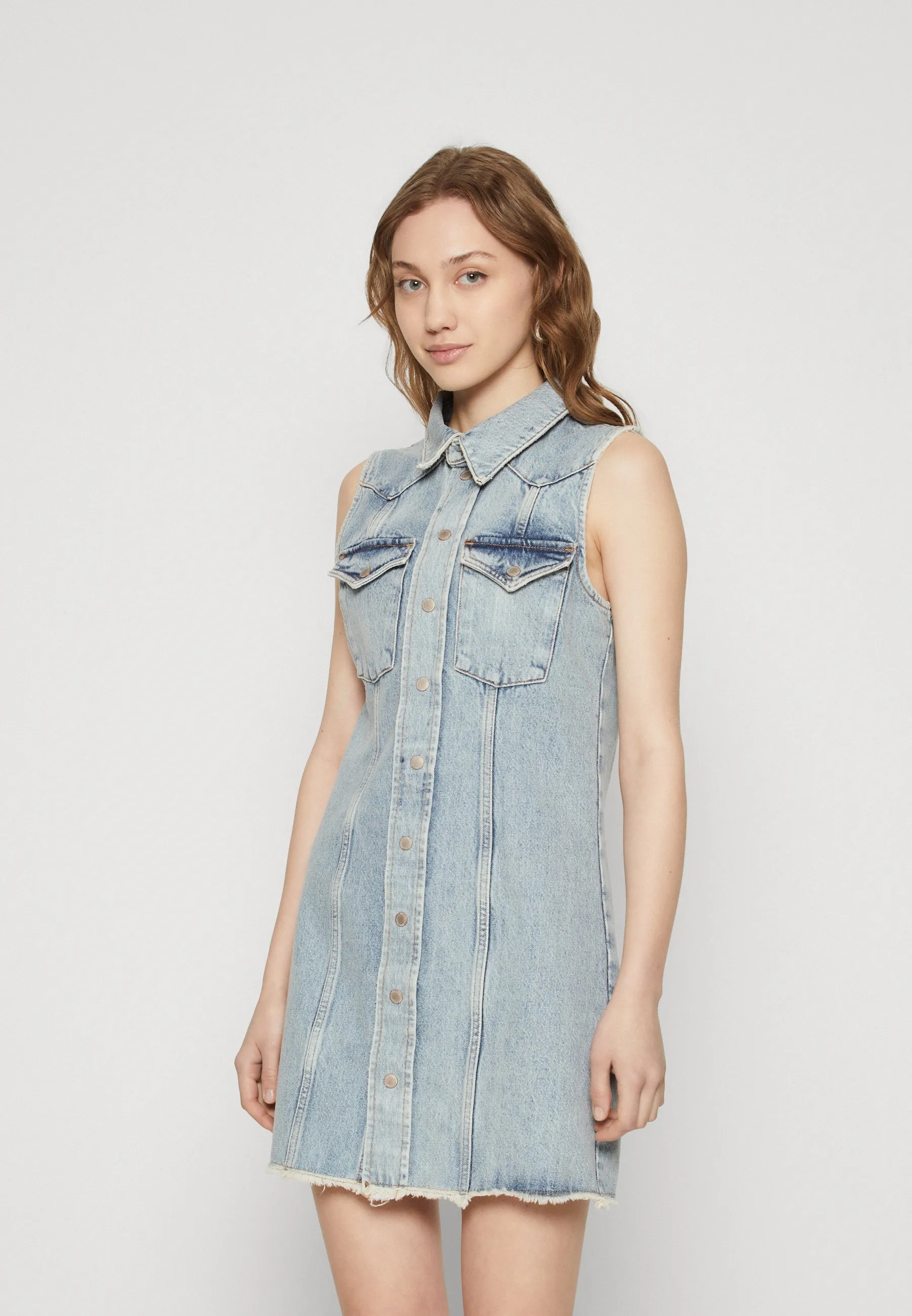 ONLKRAVITZ SLIM DRESS - Vestito di jeans