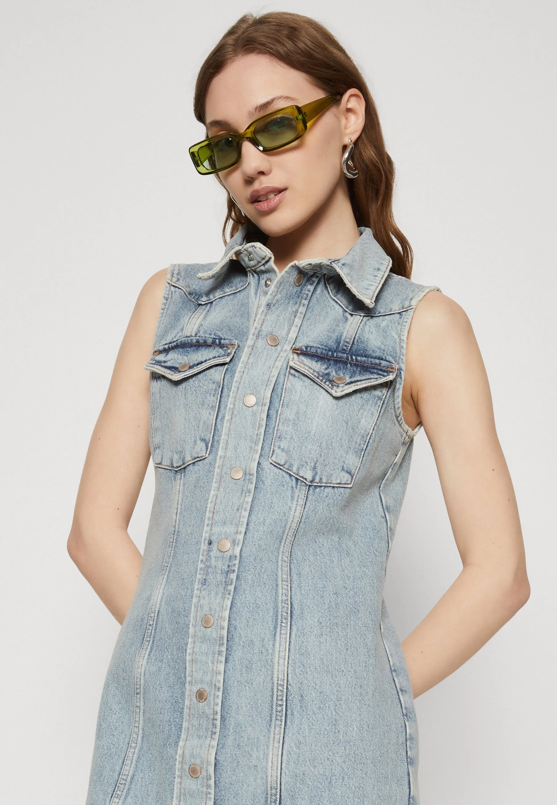 ONLKRAVITZ SLIM DRESS - Vestito di jeans