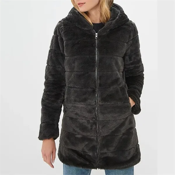 ONLY - pellicia donna con cappuccio onlNew Martina