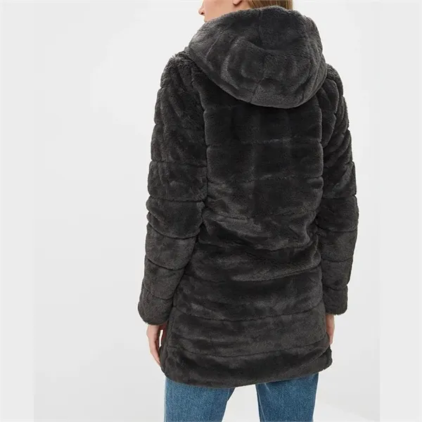 ONLY - pellicia donna con cappuccio onlNew Martina