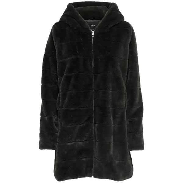 ONLY - pellicia donna con cappuccio onlNew Martina