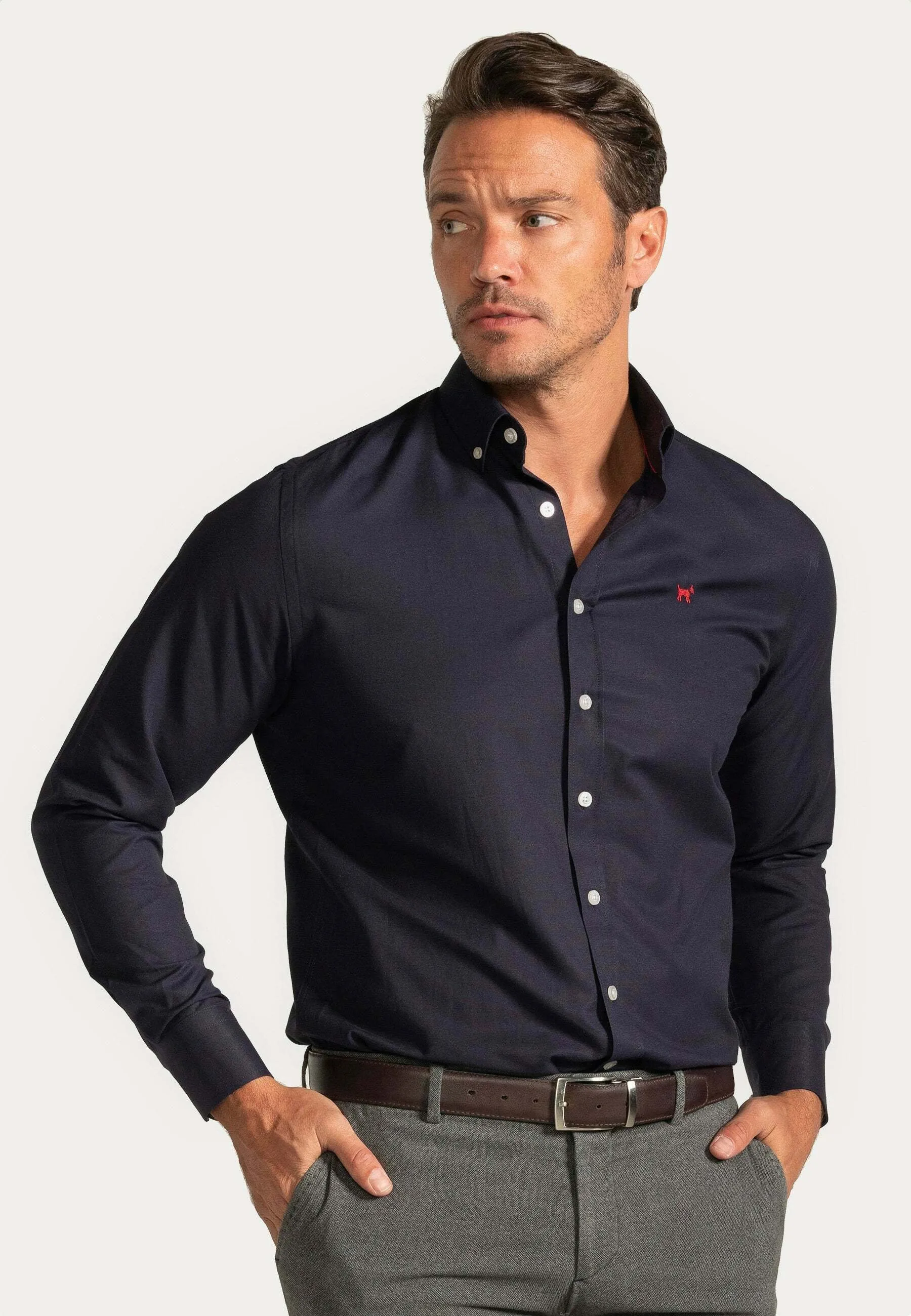 PACK OF 2 - REGULAR FIT OXFORD - Camicia