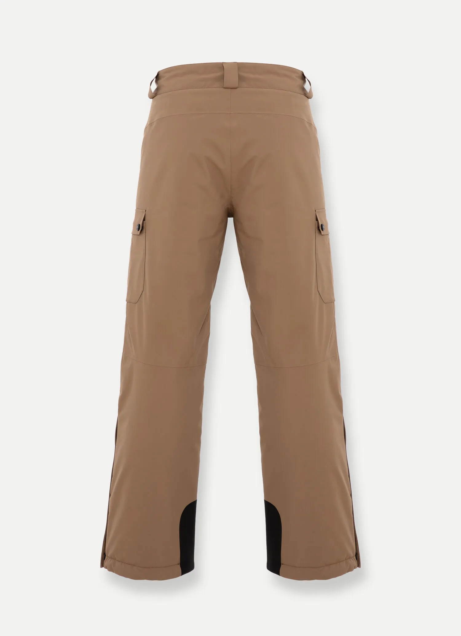 Padded ski trousers with side pockets