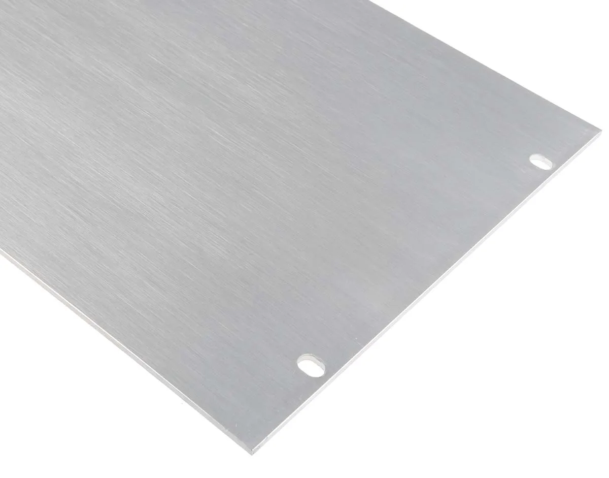 Pannello frontale RS PRO 5U, Non colorato, 482.6 x 221.5mm