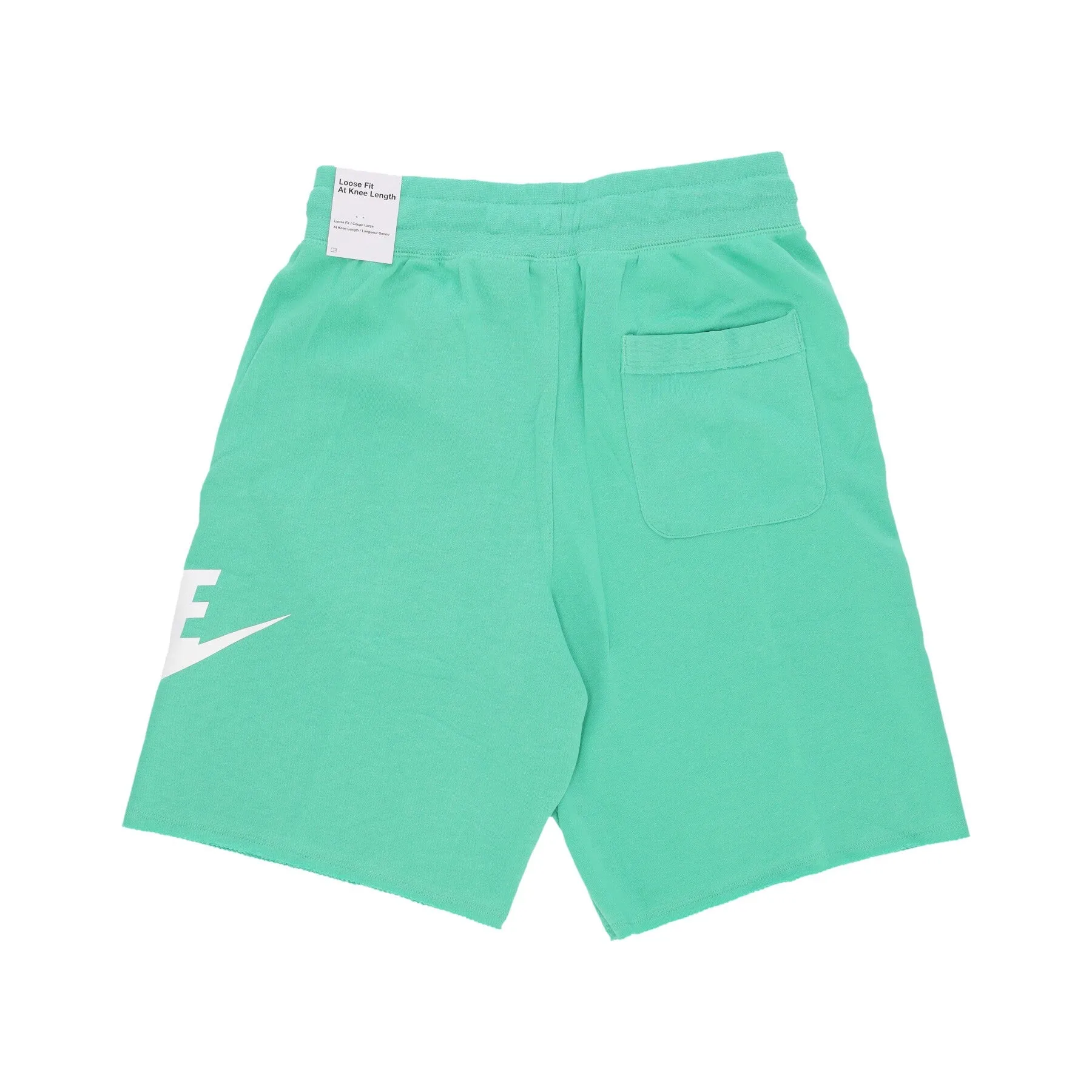 Pantalone Corto Tuta Uomo Club Alumni Hbr Ft Short Spring Green/white/white