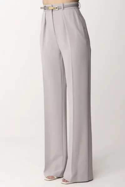 Pantalone dritti con cintura Perla