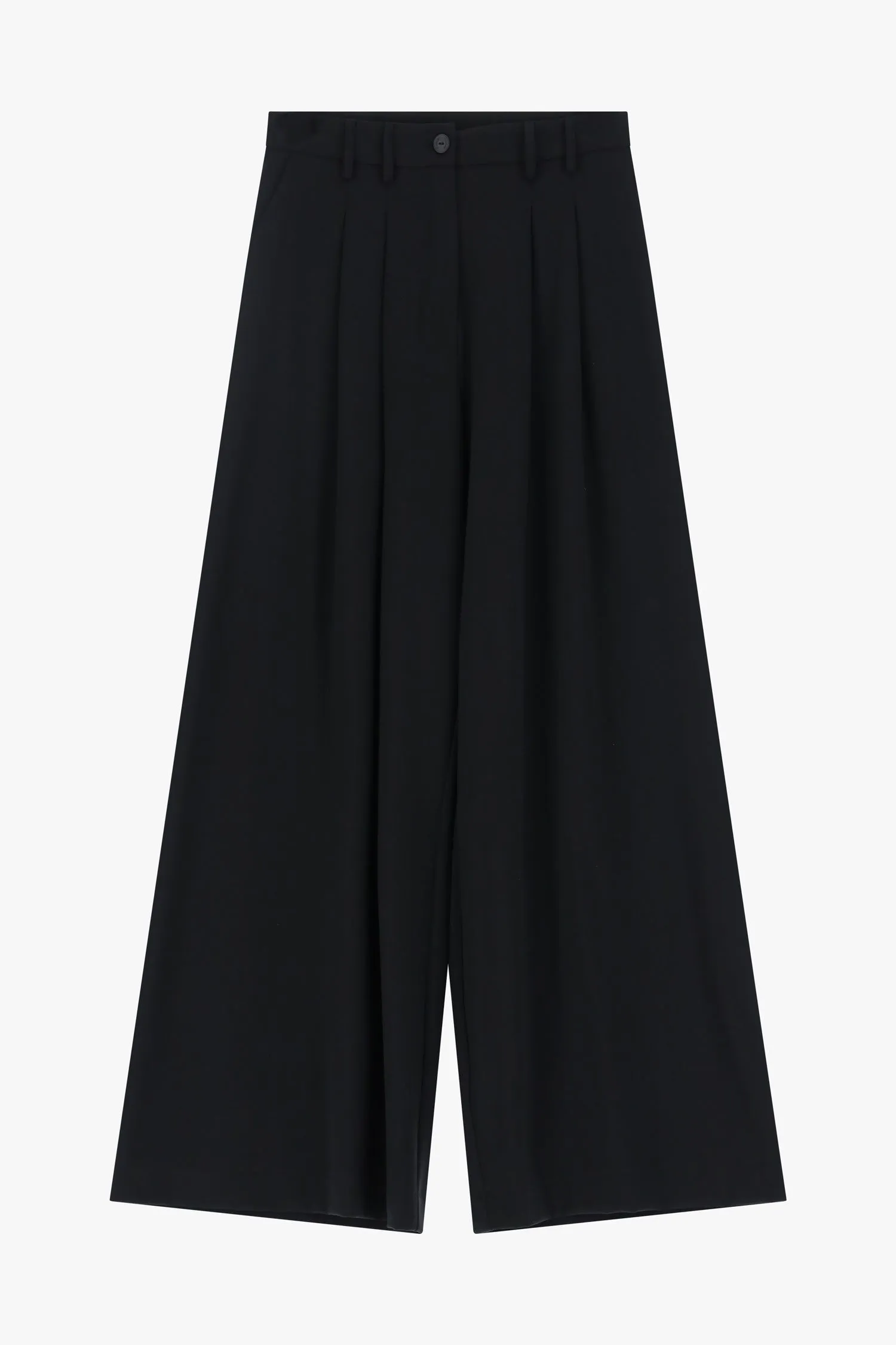  Pantaloni a gamba larga alta 