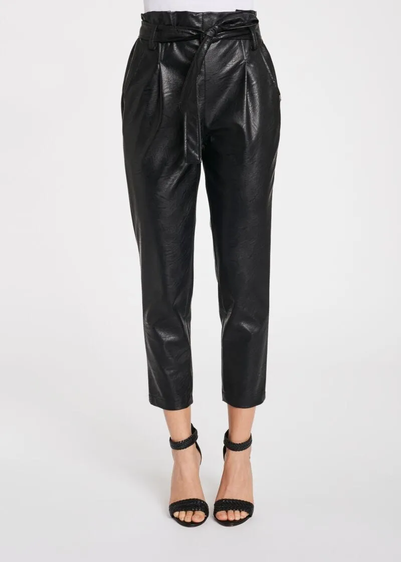 Pantaloni effetto pelle