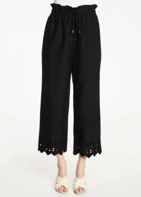 Pantaloni in raso di cotone
