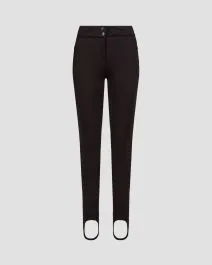Pantaloni neri con staffe da donna Sportalm Elaine
