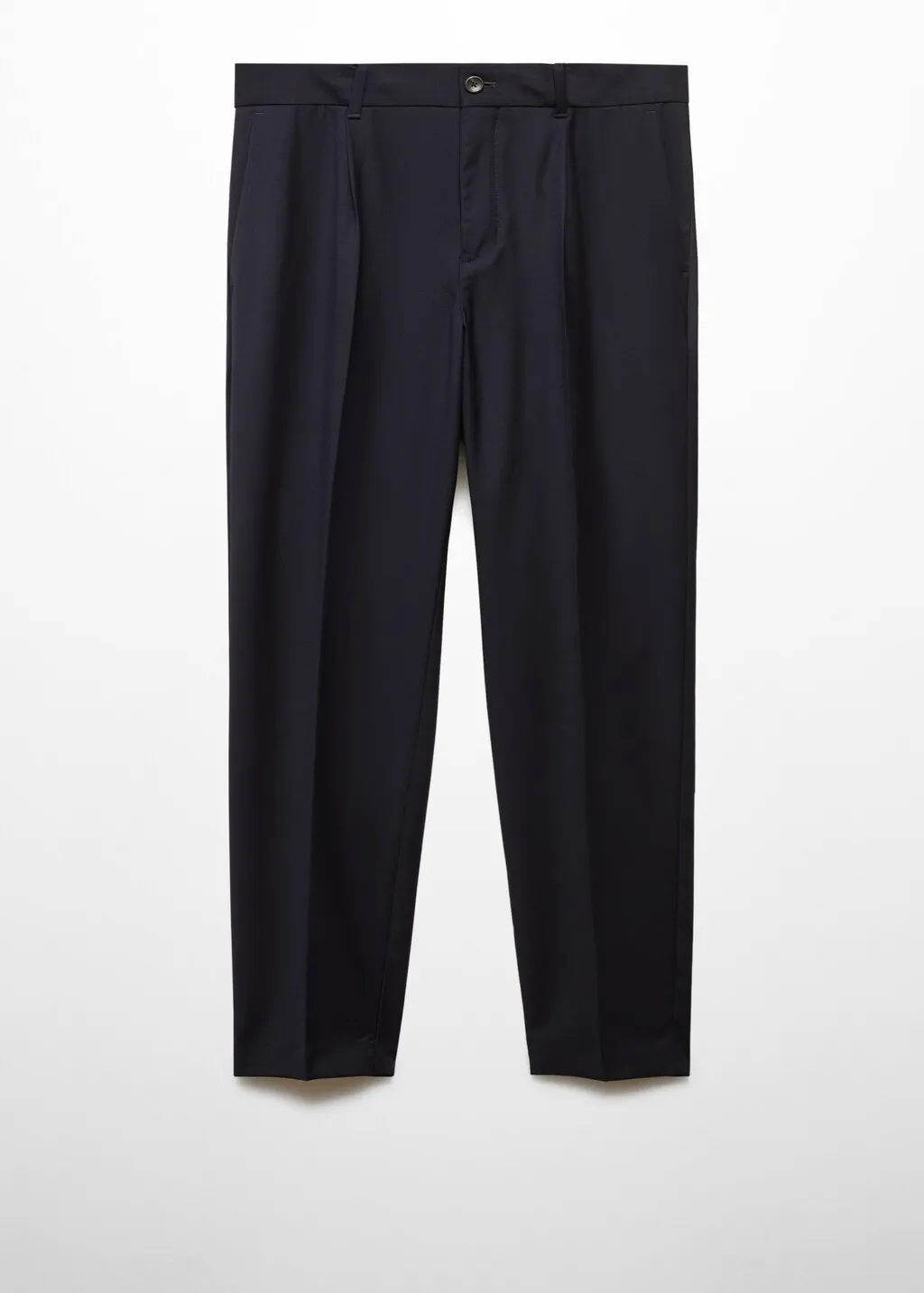 Pantaloni pinces lana vergine 