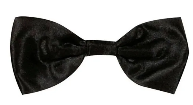 Papillon nero satinato