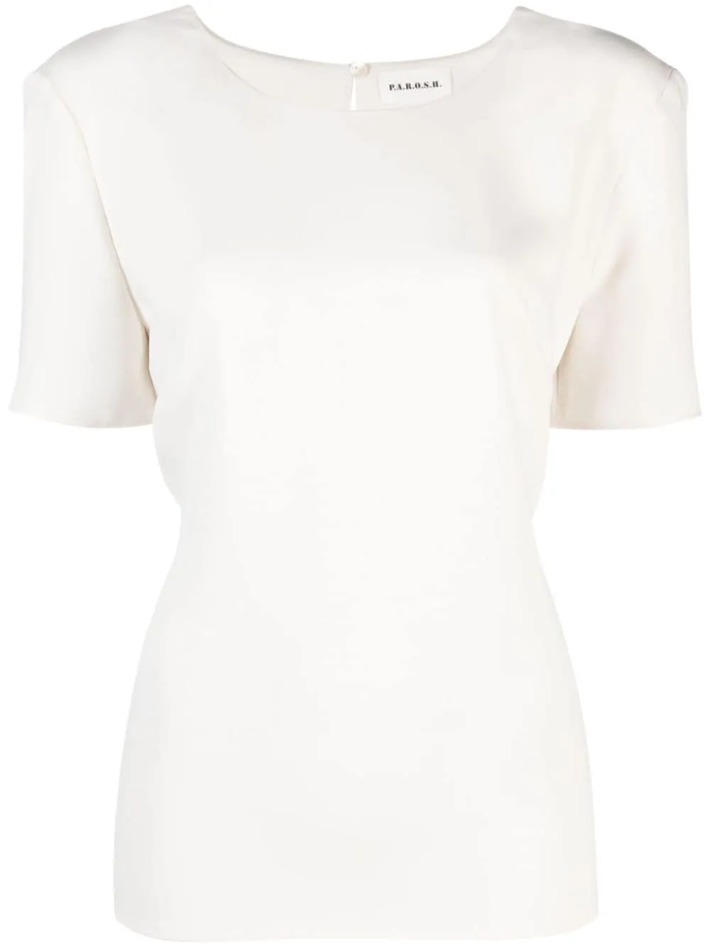 P.a.r.o.s.h. Blusa Bianco Donna classica
