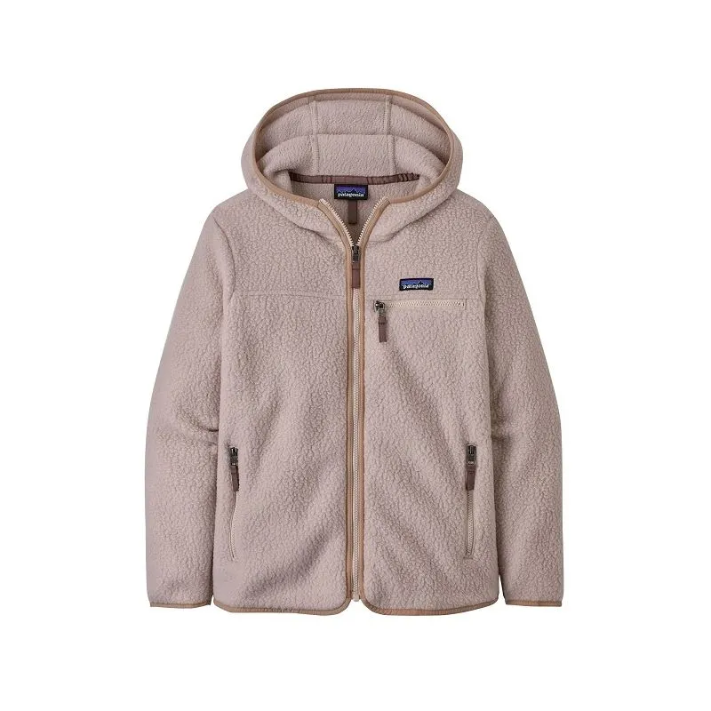 Patagonia Retro Pile (Shroom Taupe) pile con cappuccio da donna