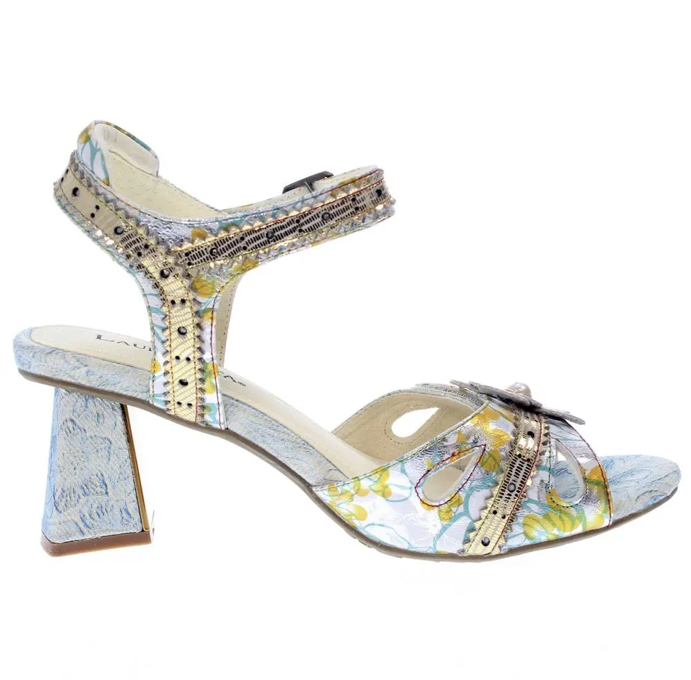 Pearlo 01 - Sandali fantasia in Pelle