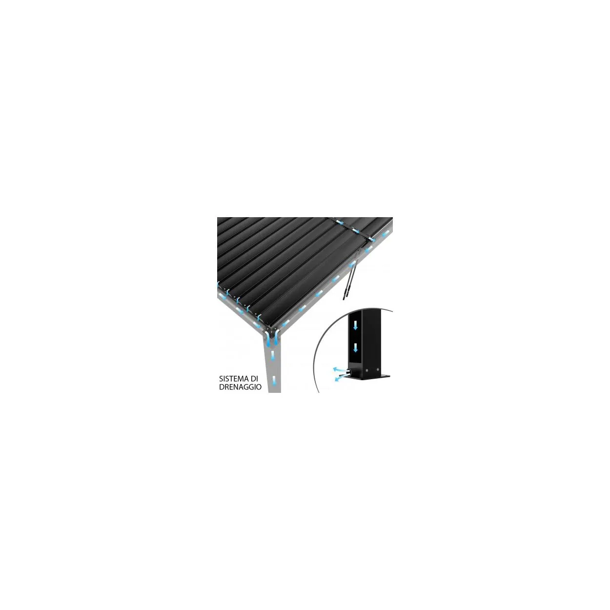 PERGOLA BIOCLIMATICA ELLE 3 X 3