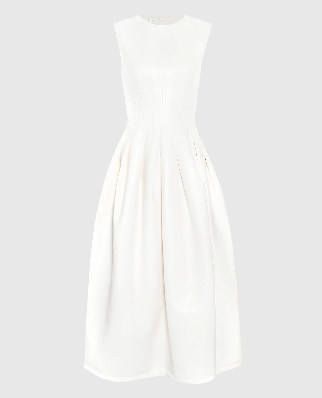 Philosophy di Lorenzo Serafini Abito midi bianco A04027140