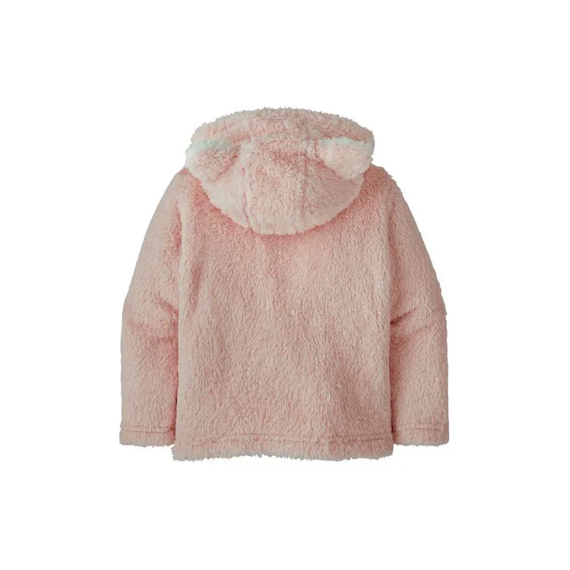 Pile Patagonia Felpa con cappuccio con amici pelosi (rosa marino) Baby