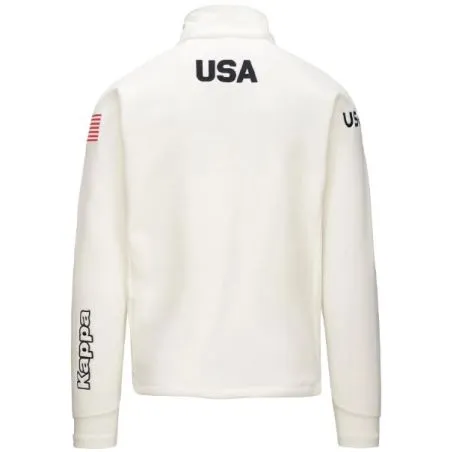 Pile Uomo Kappa 6cento 687 US 321S3XW XPR Bianco