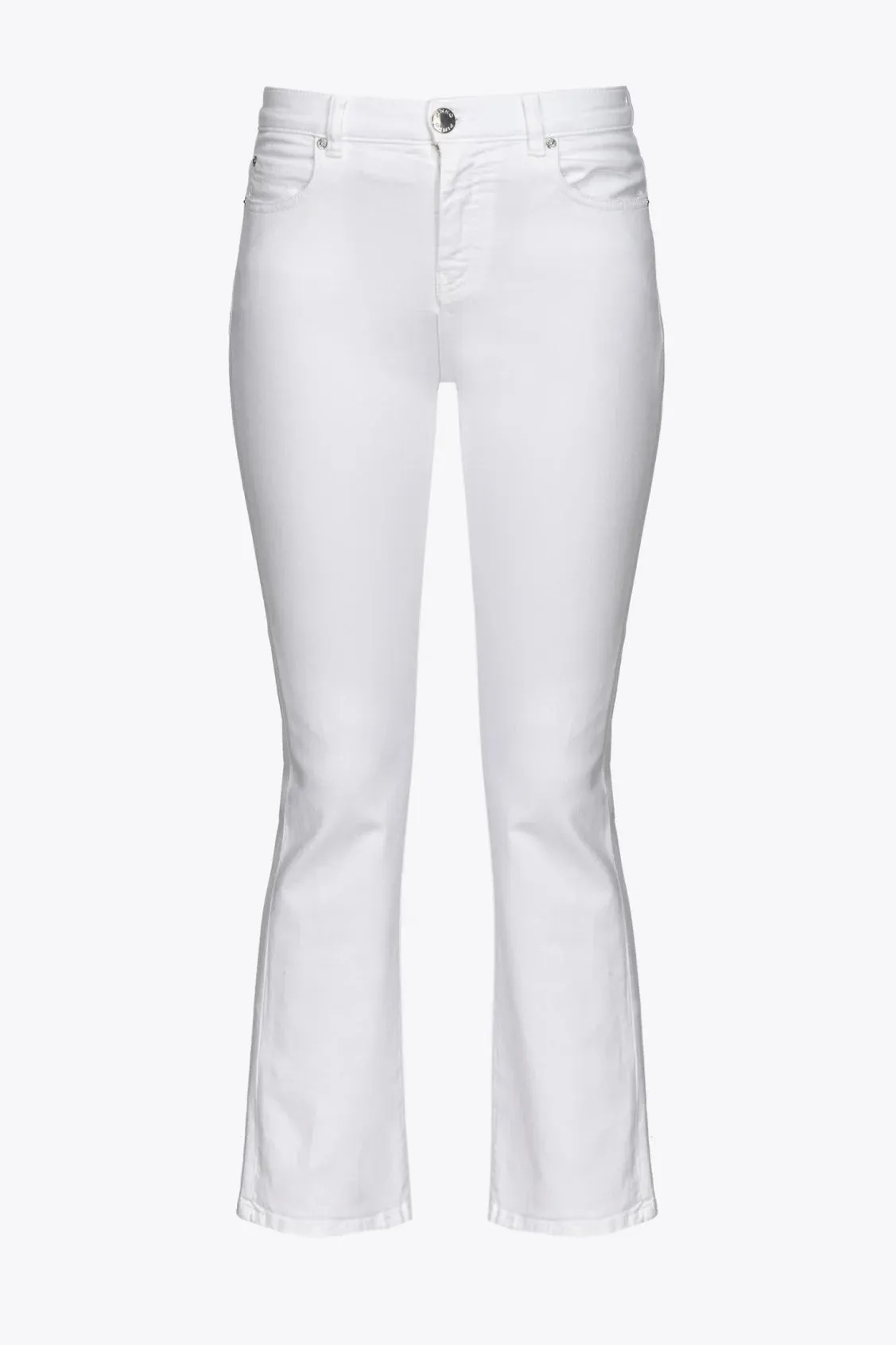 Pinko Five Pocket Jeans / White