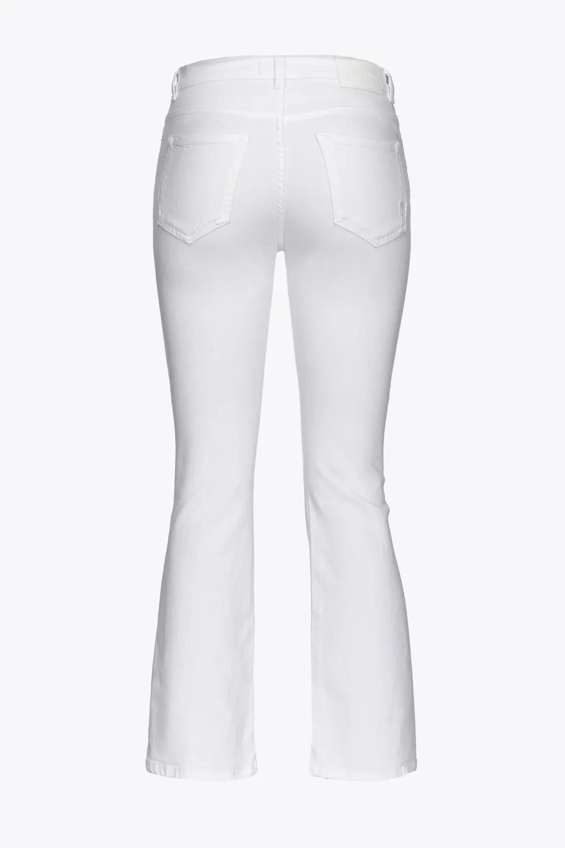 Pinko Five Pocket Jeans / White