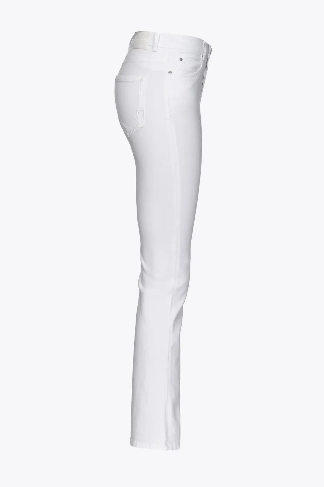 Pinko Five Pocket Jeans / White