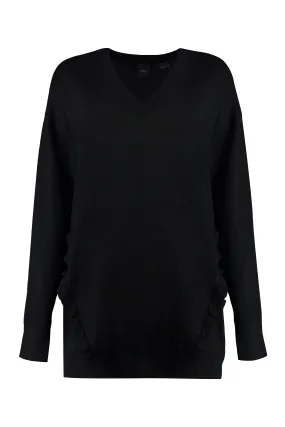 Pinko Maglione in lana con scollo a V