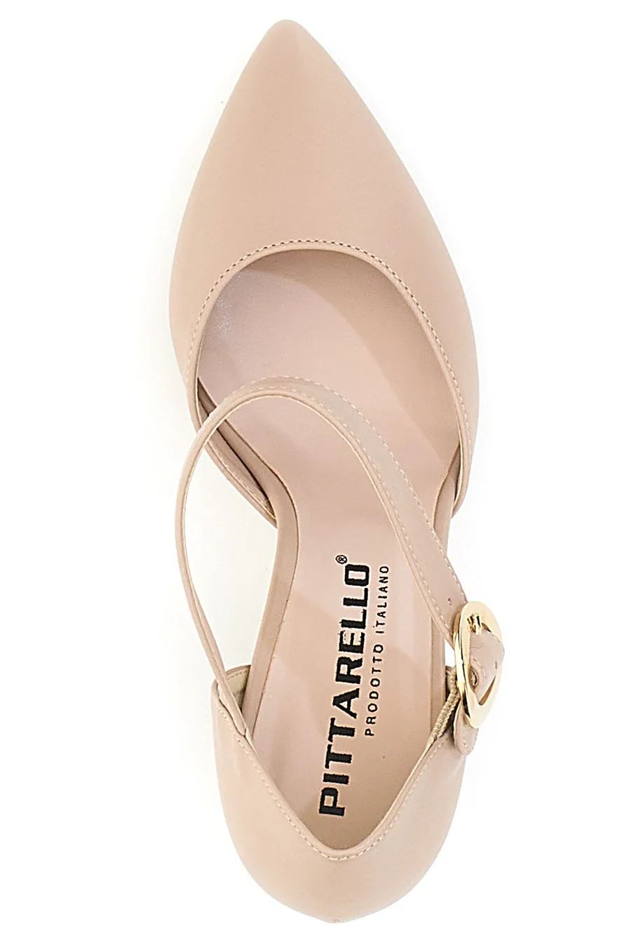   PITTARELLO Décolleté Nude con Cinturino Pittarello 4122