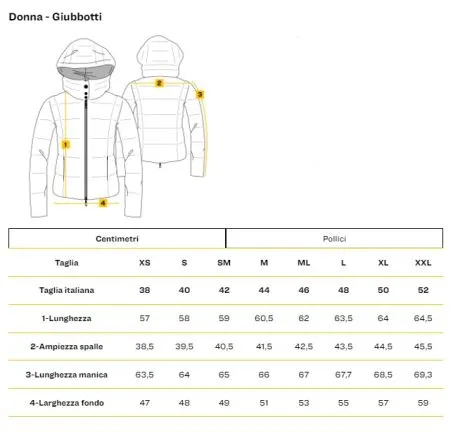 Piumino Donna RefrigiWear  MEAD W97601 A00010 Bianco