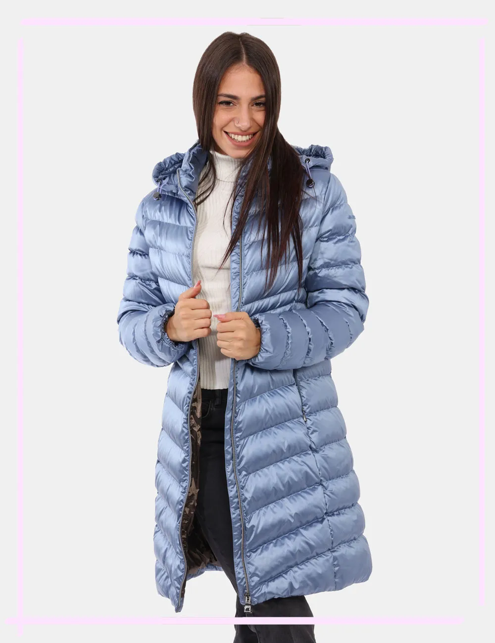 Piumino Geox Azzurro