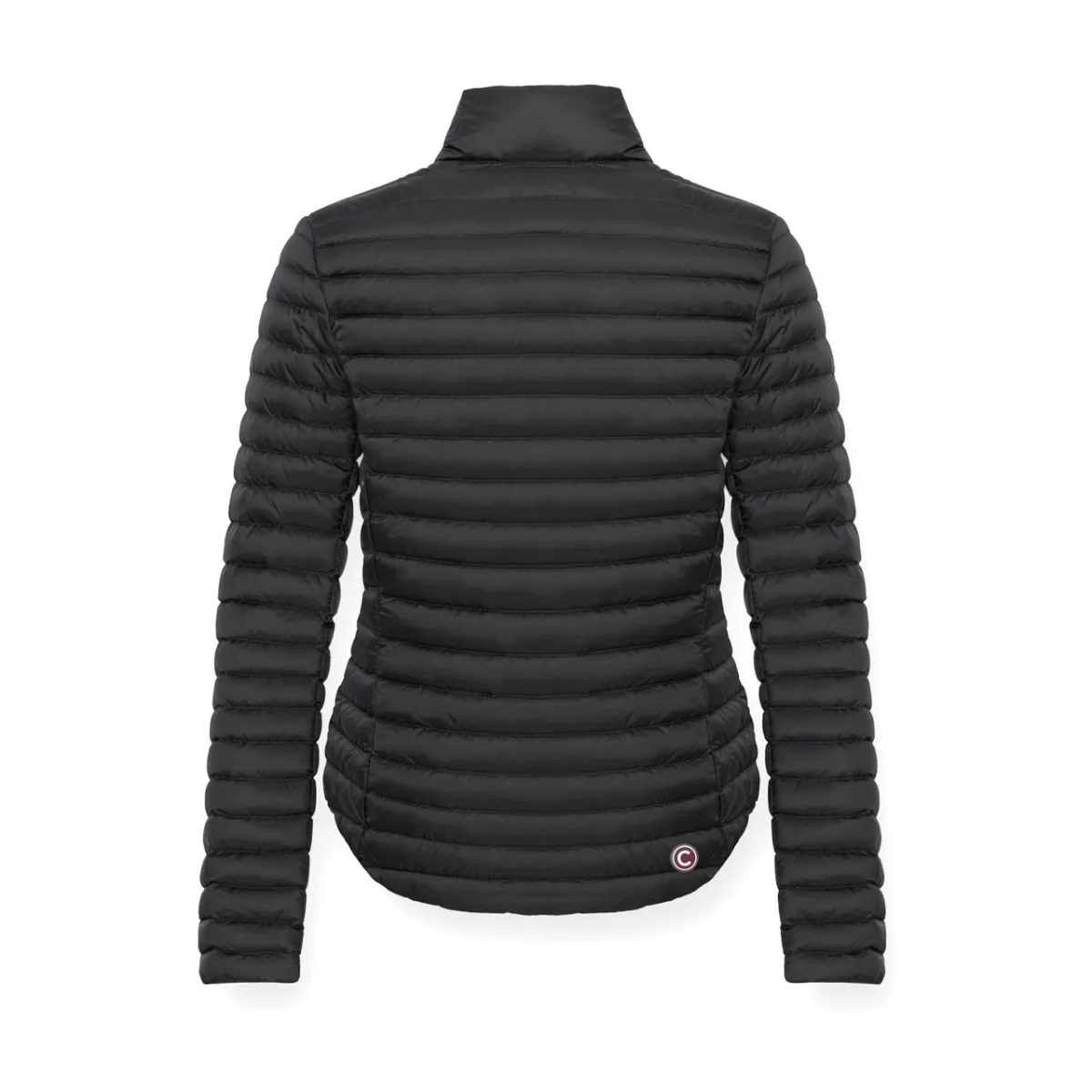 Piumino Leggero Punky Con Fondo Arrotondato, Nero
