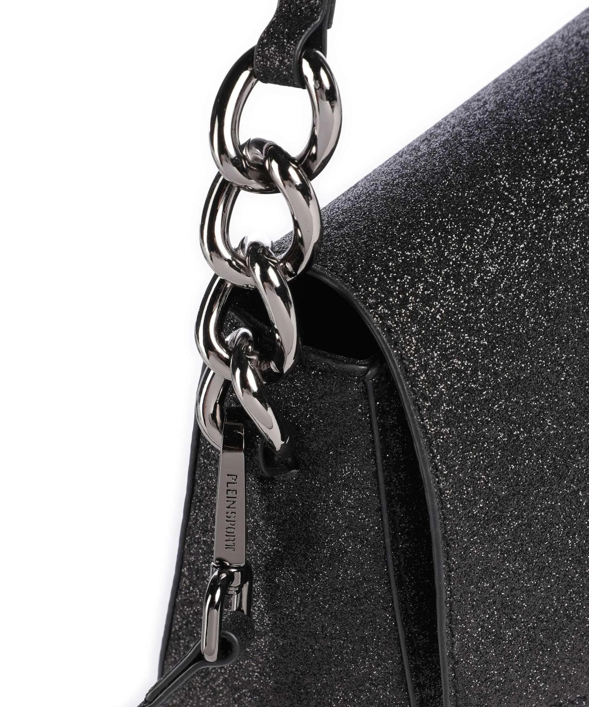  Plein Sport Helena Borsa a tracolla poliuretano nero  