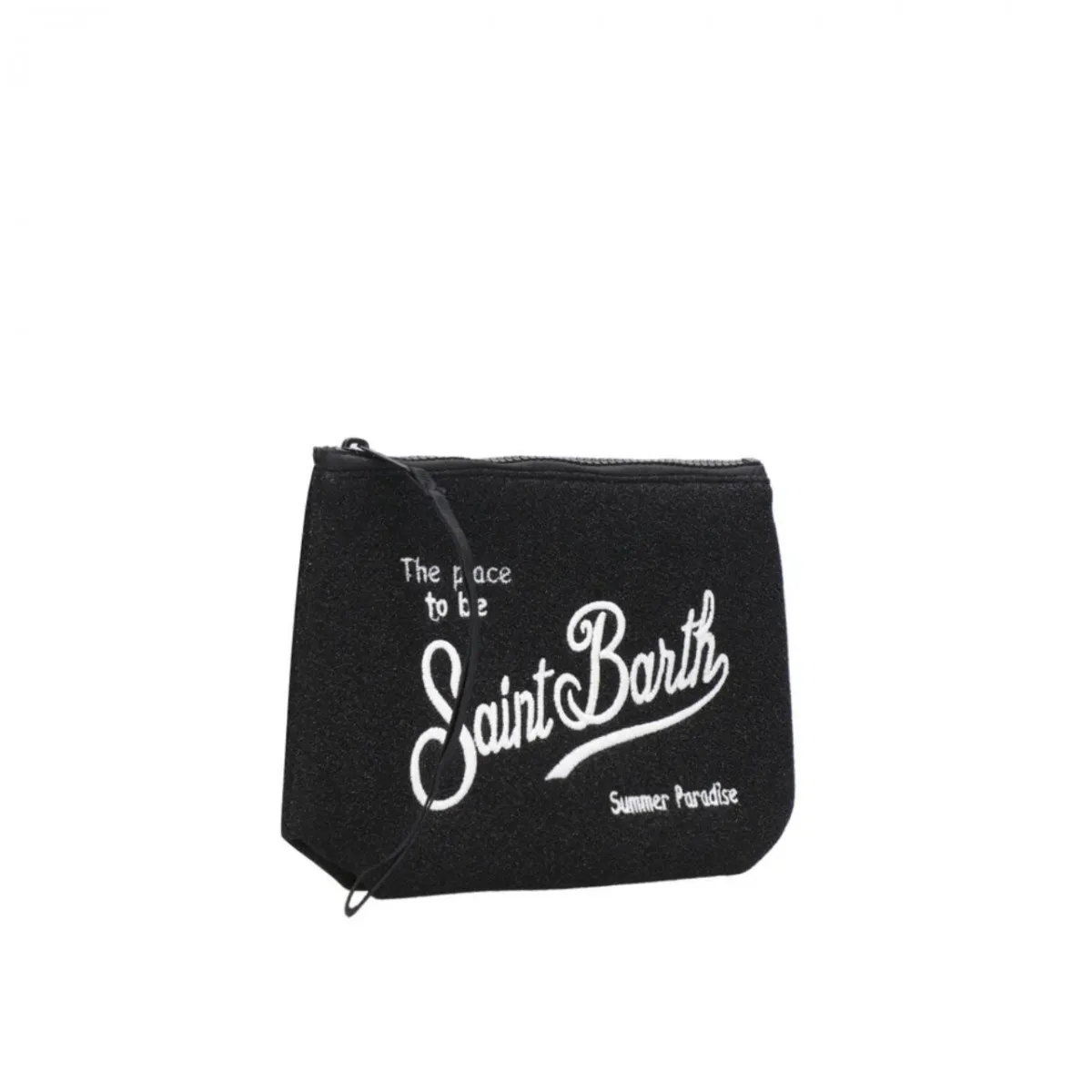 Pochette Aline In Lurex Nera