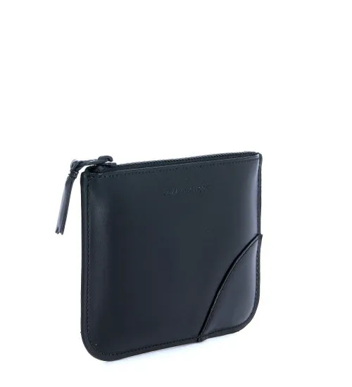 Pochette Comme des Garçons Wallet in pelle nera