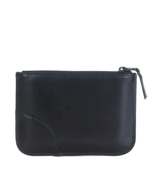 Pochette Comme des Garçons Wallet in pelle nera